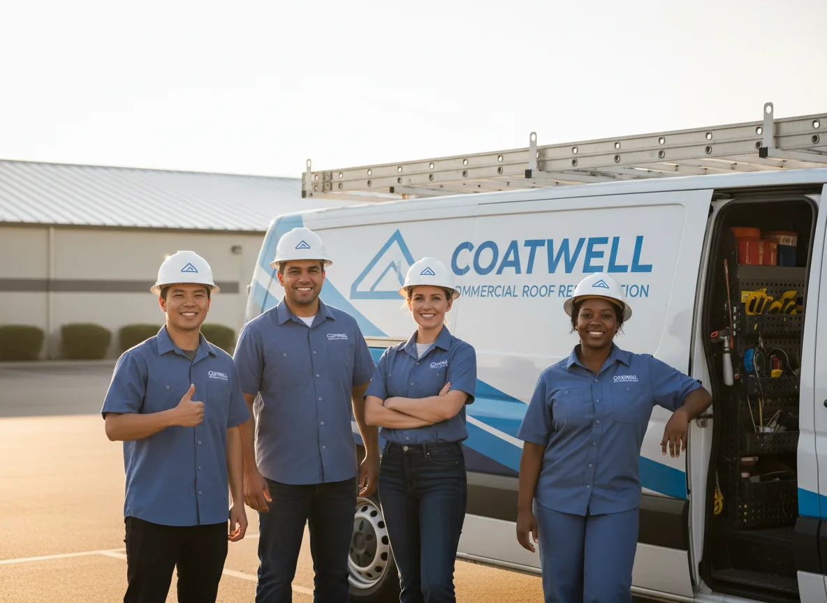 Commercial roof coating company in Ringgold, GA